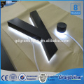 Outdoor wall mounted Led metal backlit channel letter